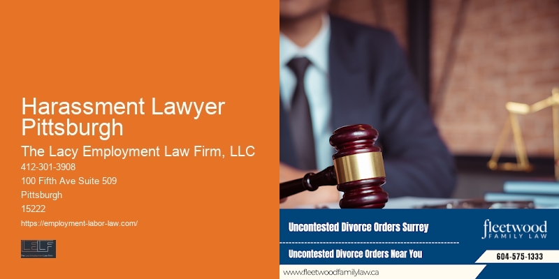 Harassment Lawyer Pittsburgh