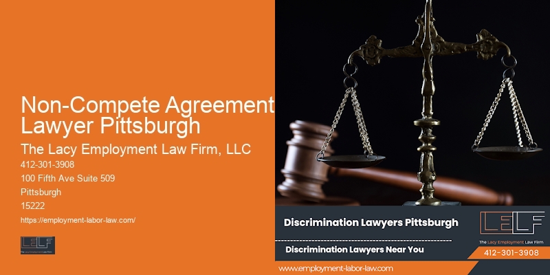 Best Employment Lawyer Non-Compete Agreement Lawyer Pittsburgh