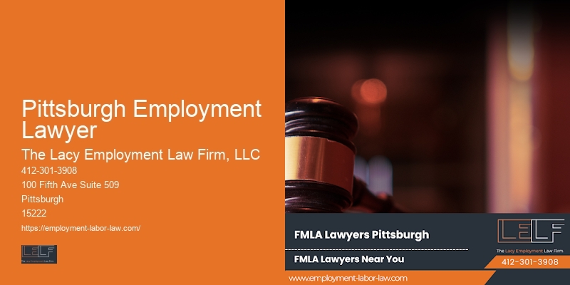 Pittsburgh Employment Lawyer Employment Law Publications