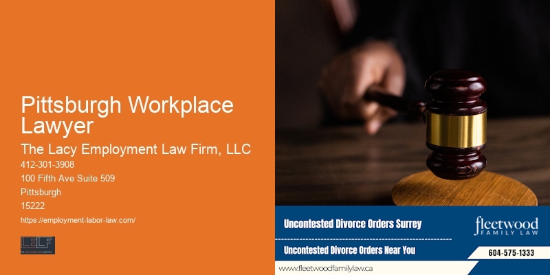 Pittsburgh Workplace Lawyer