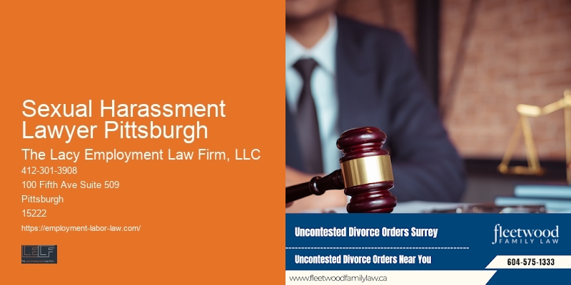 Sexual Harassment Lawyer Pittsburgh