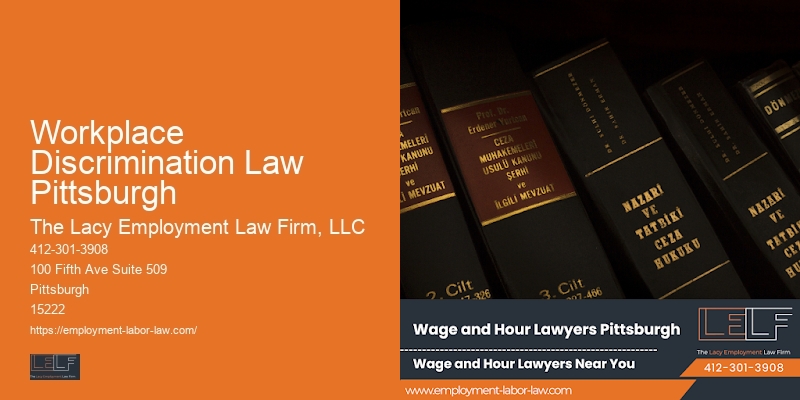 Workplace Discrimination Law Pittsburgh Employment Rights Organizations