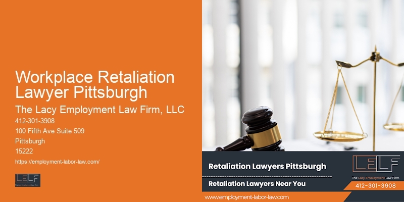 Workplace Retaliation Lawyer Pittsburgh Employment Law Education