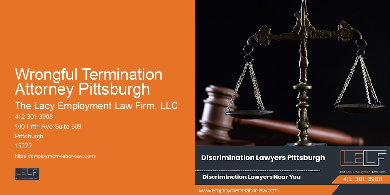 Employment Law Insights Wrongful Termination Attorney Pittsburgh