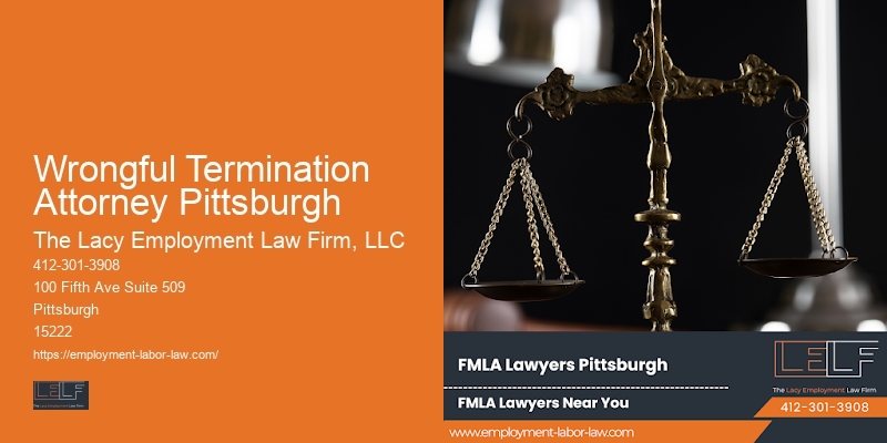Wrongful Termination Attorney Pittsburgh