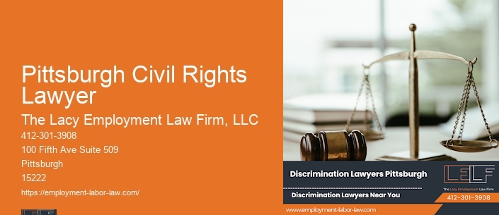 Pittsburgh Civil Rights Lawyer