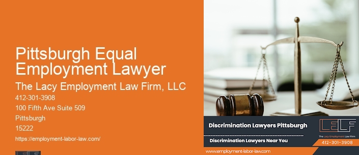 Pittsburgh Equal Employment Lawyer