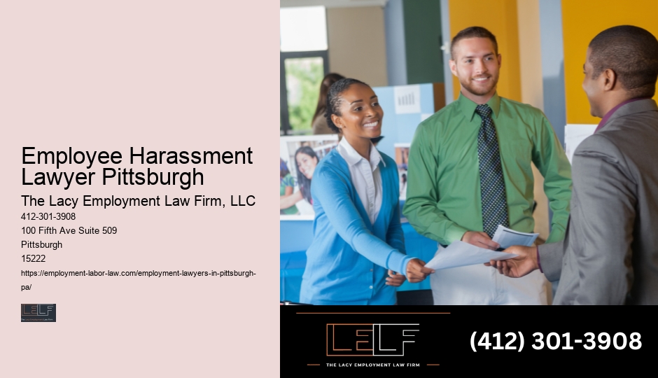 Employee Harassment Lawyer Pittsburgh Employment Law Consultation Near Me