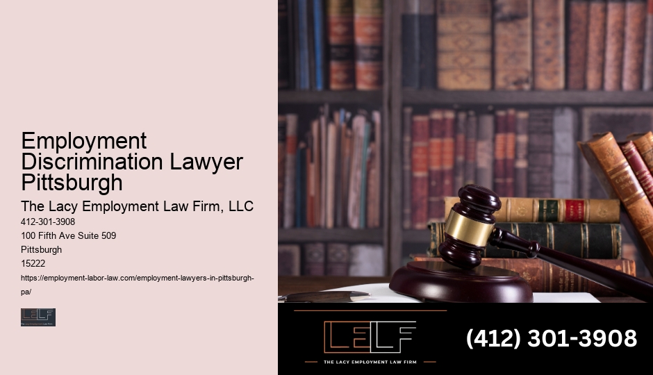 Employment Discrimination Lawyer Pittsburgh Job Rights Law Firm