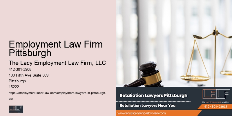 Employment Law Firm Pittsburgh Employment Law Mediation Lawyer