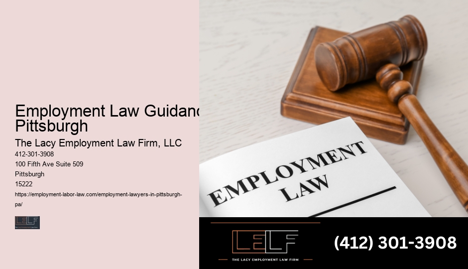 Employment Law Guidance Pittsburgh Workplace Dispute Lawyer