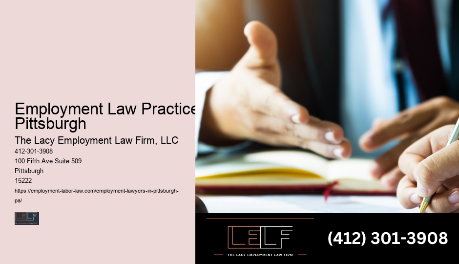 Employment Law Practice Pittsburgh Employment Law Services