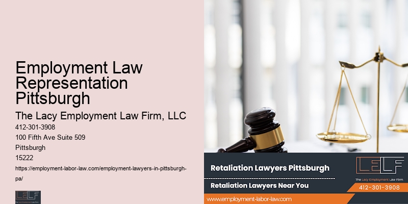 Employment Law Representation Pittsburgh Employment Law Advocate
