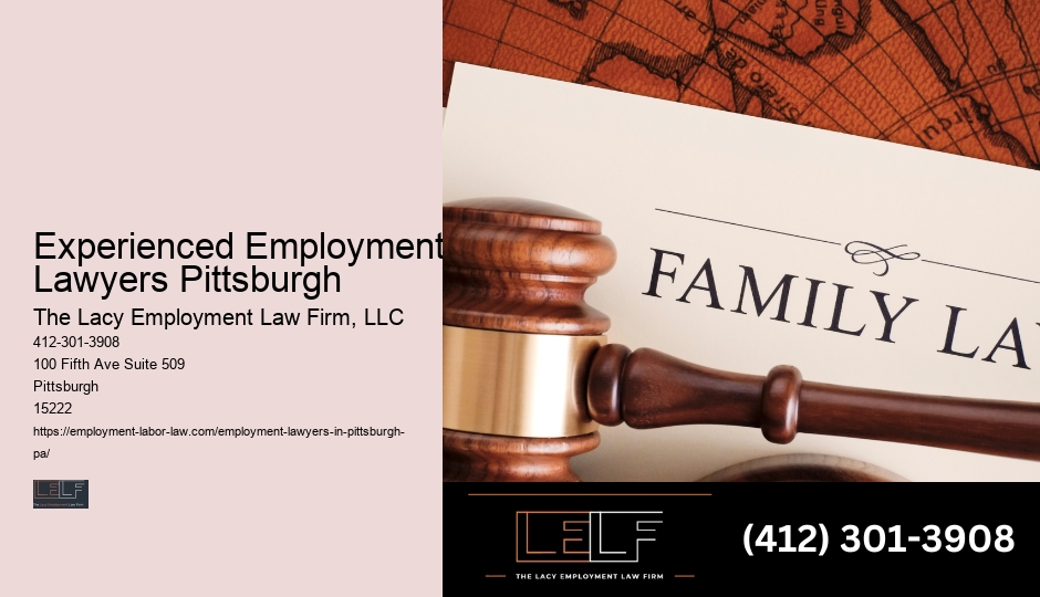 Experienced Employment Lawyers Pittsburgh Workplace Legal Advice