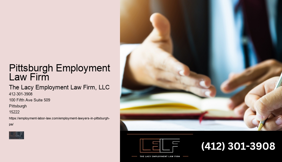 Experienced Employment Counsel Pittsburgh Employment Law Firm
