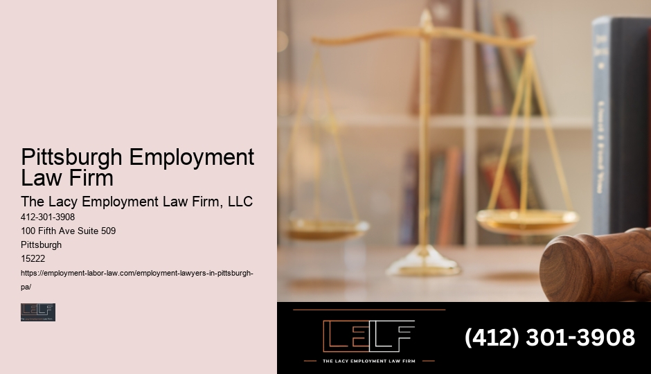 Pittsburgh Employment Law Firm Employment Issues Lawyer