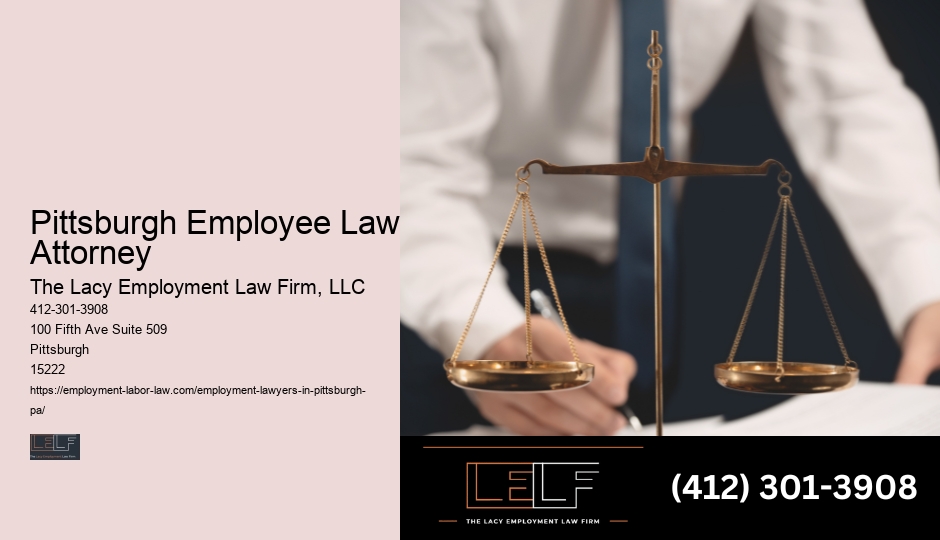 Pittsburgh Employee Law Attorney employment law firm litigation support