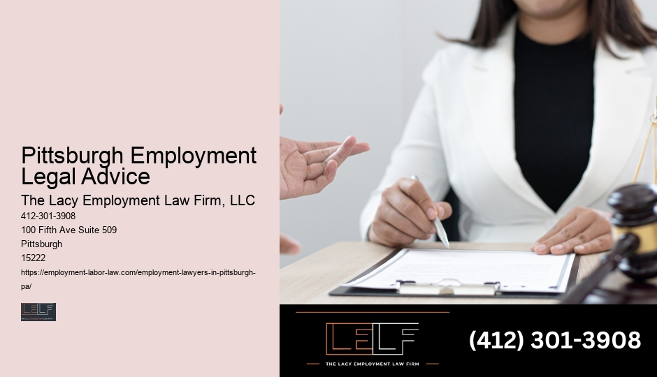 Pittsburgh Employment Legal Advice employment law legal advice