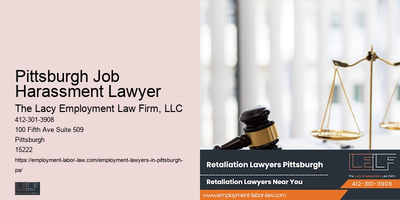 Pittsburgh Job Harassment Lawyer