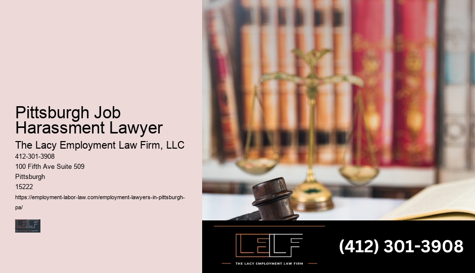 Pittsburgh Job Harassment Lawyer Job Legal Services