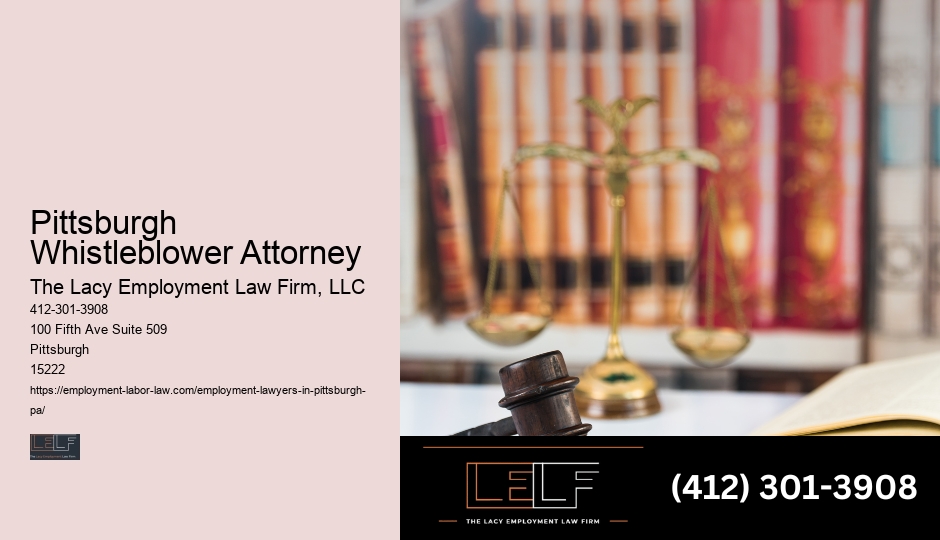 Local employment attorney Pittsburgh Whistleblower Attorney