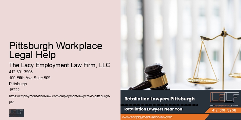 Pittsburgh Workplace Legal Help