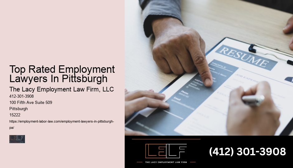 Expert employment law firm Top Rated Employment Lawyers In Pittsburgh