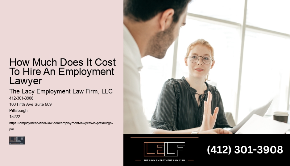 Employment Law Testimonials Pittsburgh