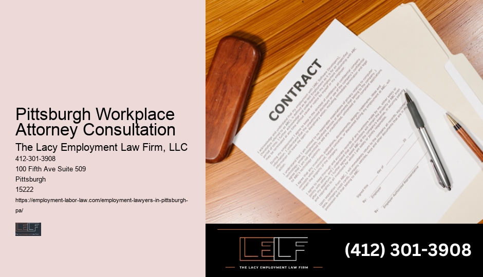 Pittsburgh Employment Dispute Legal Counsel
