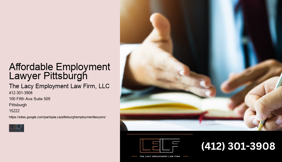 Pittsburgh Job Lawyer Services