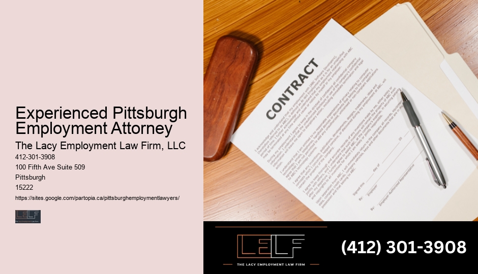 Pittsburgh Employee Harassment Legal Counsel