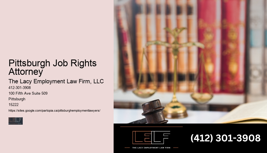 Pittsburgh Job Termination Legal Advice