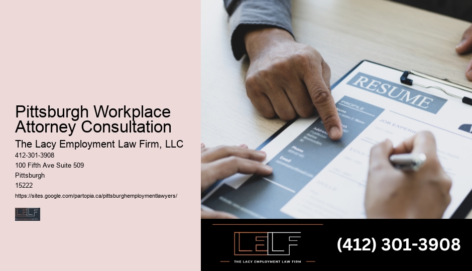 Pittsburgh Job Discrimination Law Advice