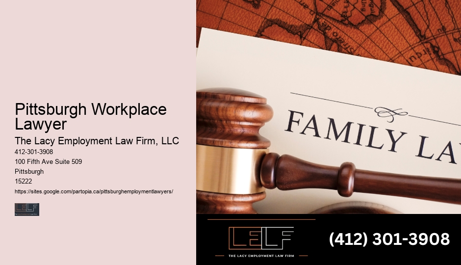Workplace Dismissal Legal Advisor Pittsburgh