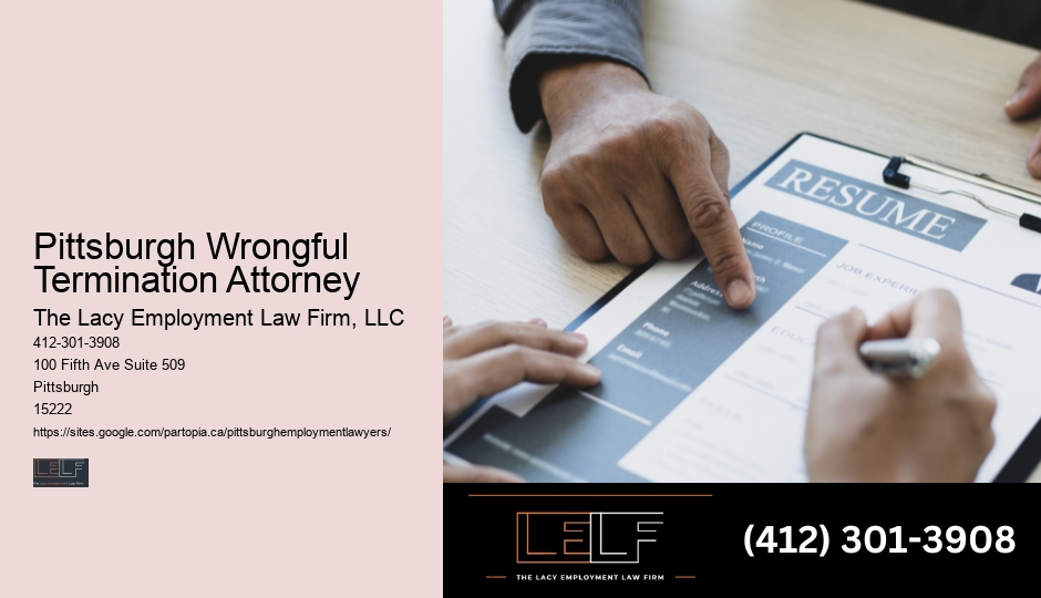 Pittsburgh Job Lawyer Services