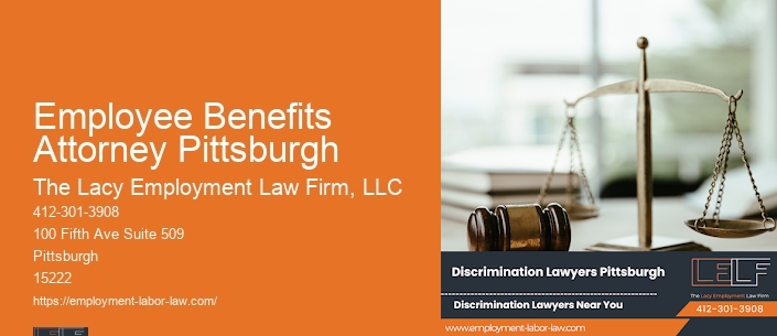 Employee Benefits Attorney Pittsburgh