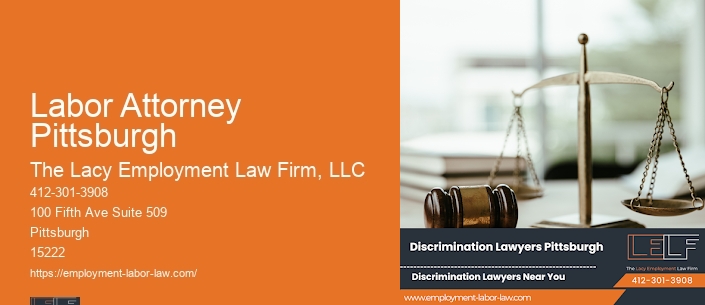 Labor Attorney Pittsburgh
