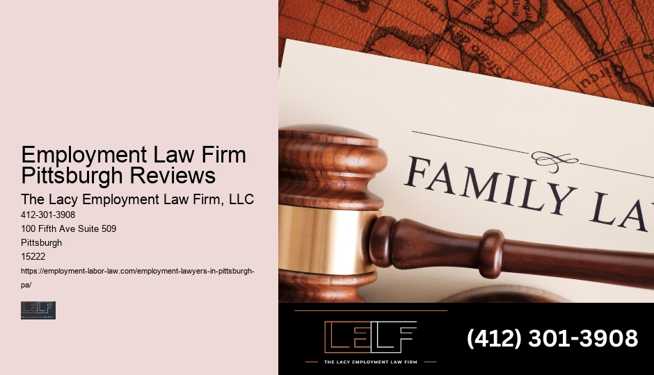 Pittsburgh Employment Lawyer Fee Structure