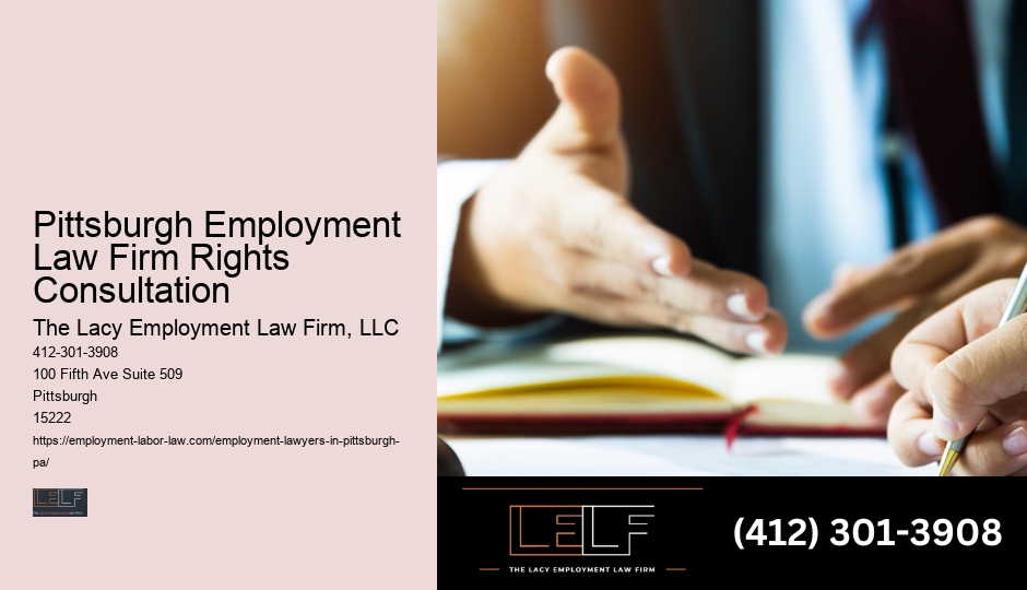Pittsburgh Employment Law Firm Guidance