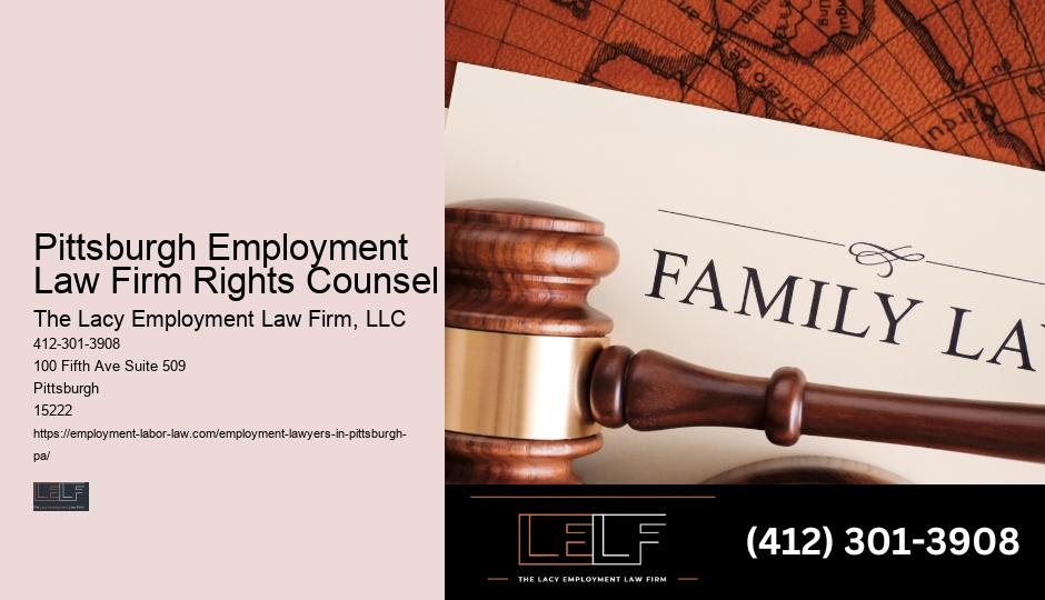 Pittsburgh Employment Lawyer Payment Options