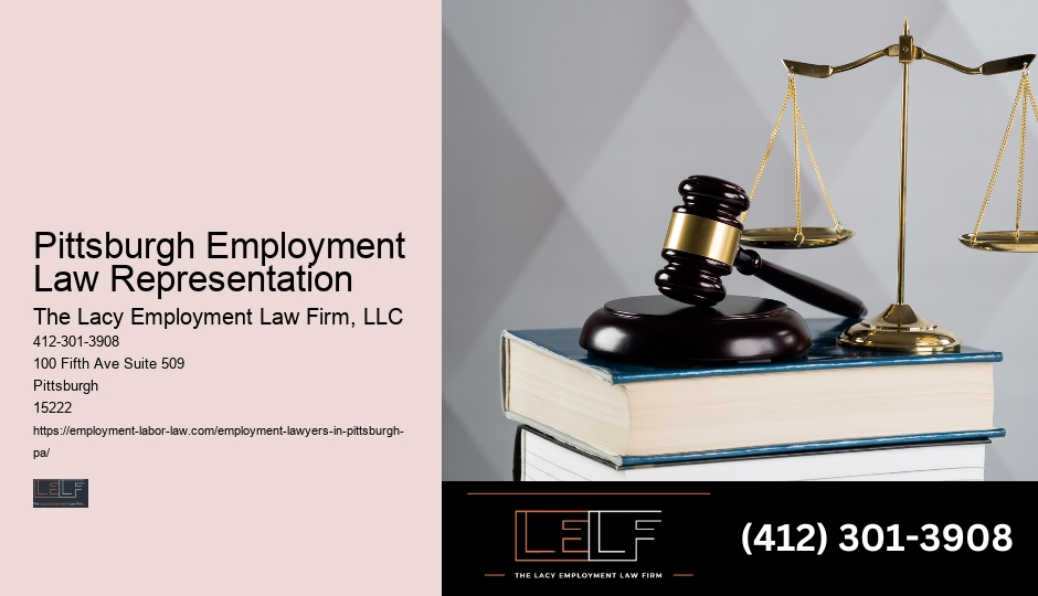 Pittsburgh Employment Lawyer Retainer Fee