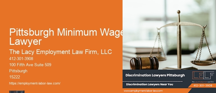Pittsburgh Minimum Wage Lawyer