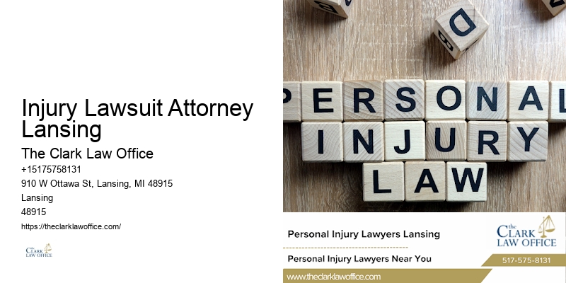 Injury Lawsuit Attorney Lansing