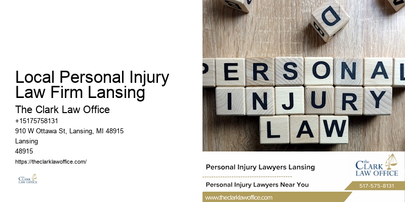 Local Personal Injury Law Firm Lansing