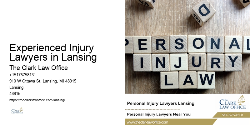 Experienced Injury Lawyers in Lansing
