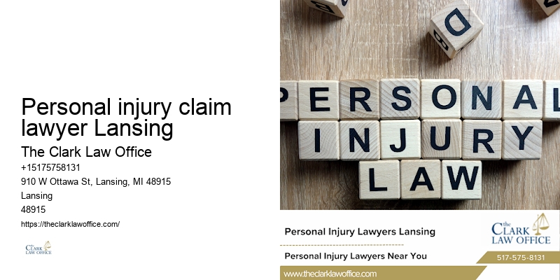 Personal injury claim lawyer Lansing