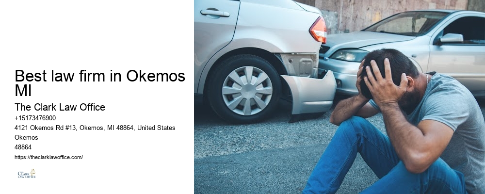 Personal injury law firm Best law firm in Okemos MI