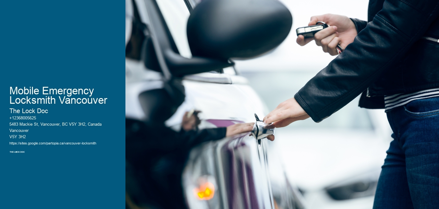Mobile Emergency Locksmith Vancouver