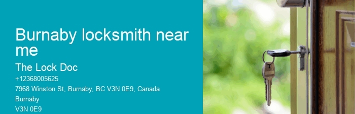 Burnaby locksmith near me
