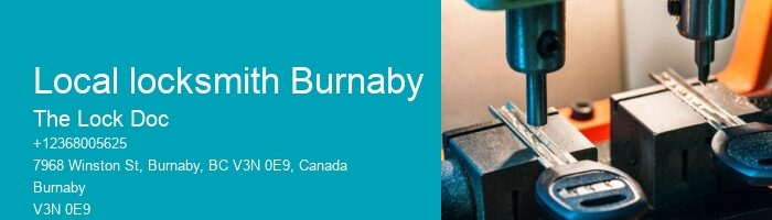 Local locksmith Burnaby